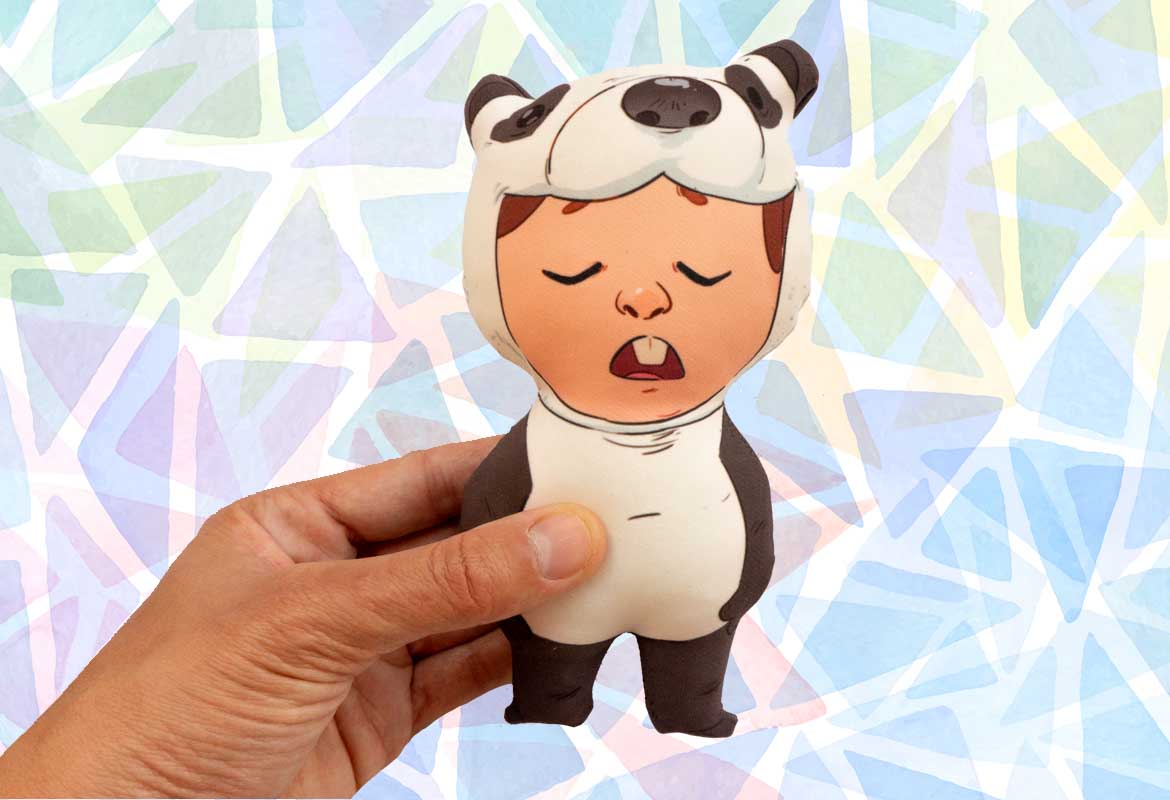 muñecos blancos 3d