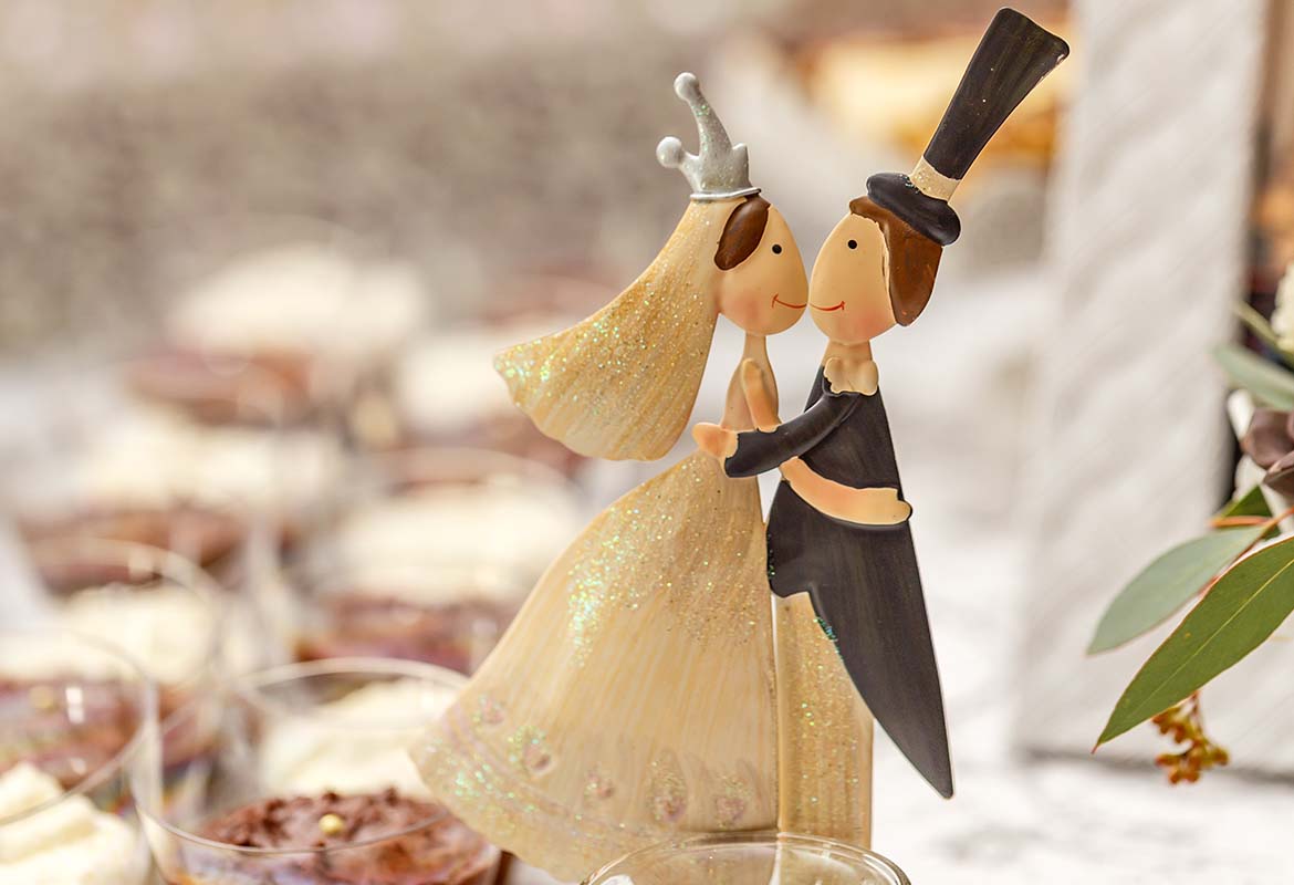 muñecos de boda