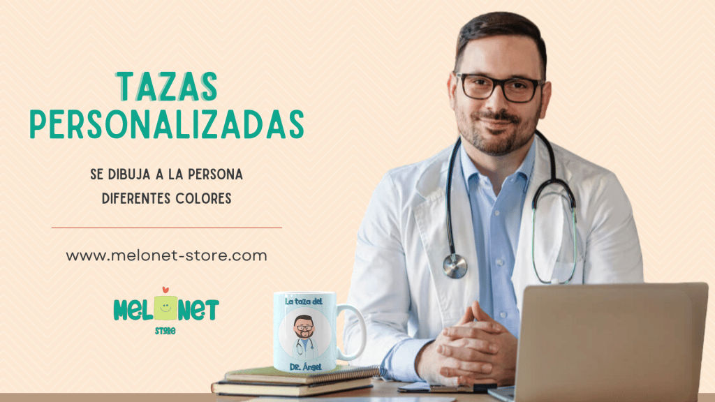 Taza personalizada para médicos